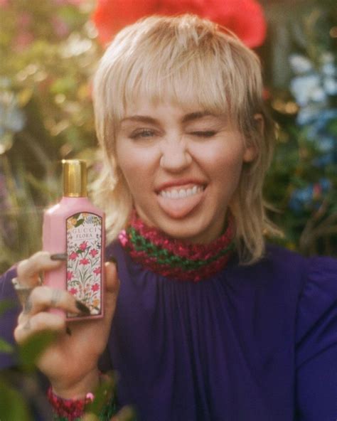 gucci flora advert model|miley cyrus Gucci advert song.